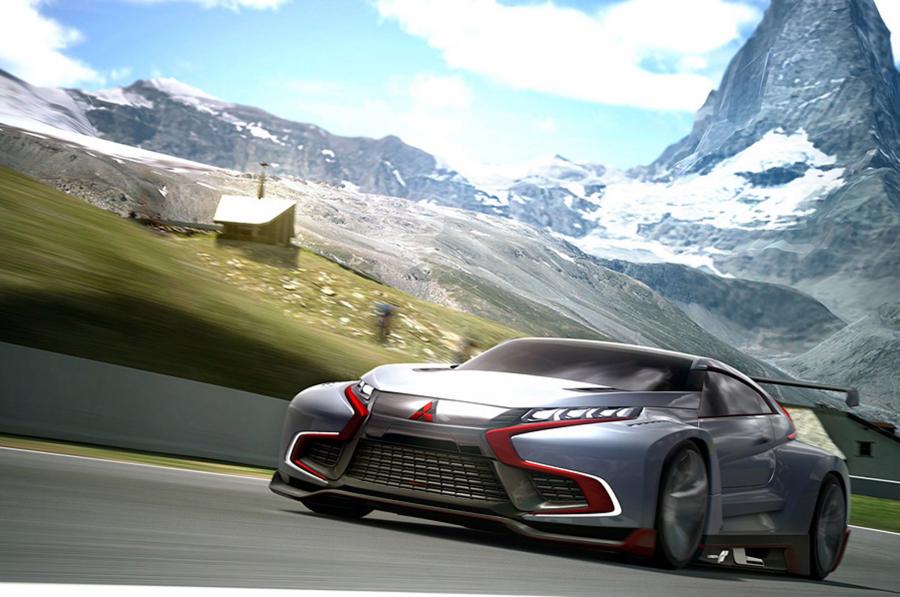  Mitsubishi XR-PHEV Evolution Vision Gran Turismo Concept 2014 года  (фото 7 из 13)